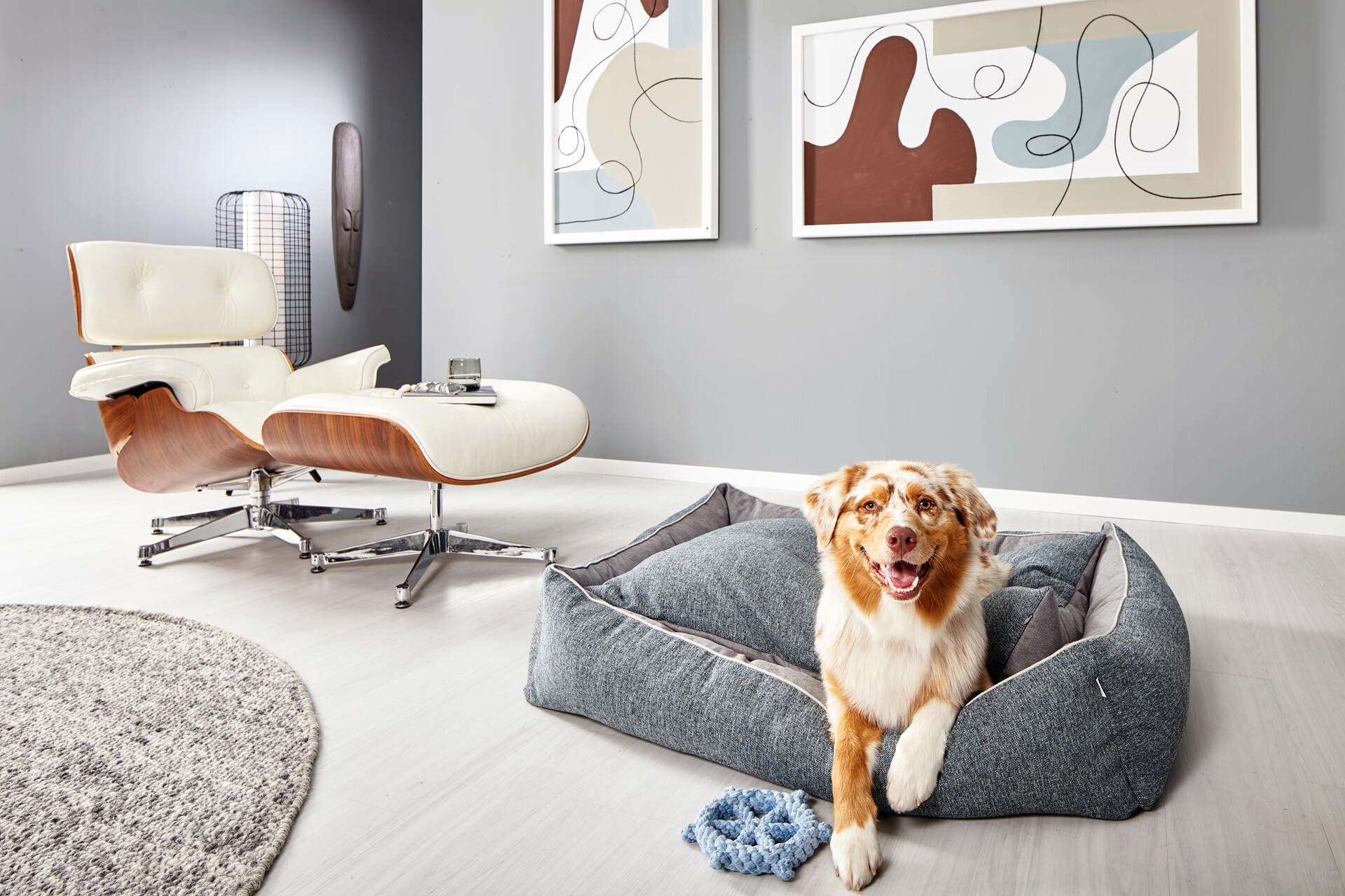 CLASSIC Hundebett - SCALA – Denim